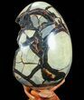Septarian Dragon Egg Geode - Crystal Filled #73780-3